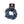 Load image into Gallery viewer, Teacher Gift for Her: Minimals Ice-blue 20-p EDC Kit + 'Zip It' Scrunchie Combo