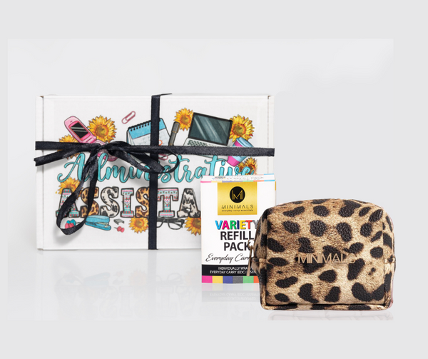 Secretary's Day: Leopardskin 20p EDC Kit + 7p Refill Pack