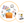 Load image into Gallery viewer, Burnt Orange Tangerine Ombre 20-piece Ladies Everyday Carry Kit + Refill Pack Combo
