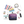 Load image into Gallery viewer, Teacher Gift for Her: Minimals Byzanite Plum Purple 20-p EDC Kit + Variety Refill Pack Combo
