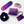 Load image into Gallery viewer, Byzanite Plum/Pink Ombre Gift Bundle: EDC Kit + Scrunchie + Mirror + Lens Cloth + Comb
