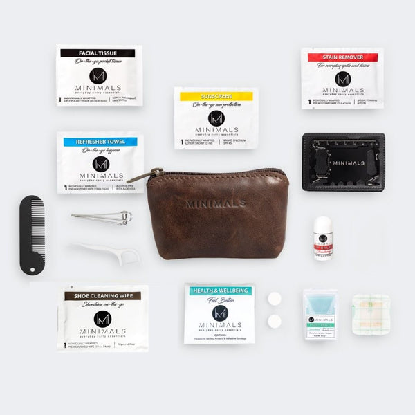 Teachers Gift for Him: Black 14-piece Men's Essentials Kit + FREE 8-p Consumables Refill Pack + Personalised Giftbox + Card