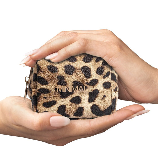 SAFARI Gift Bundle: Leopard EDC Kit + Zip-it Scrunchie + Pocket Mirror + Glasses Cleaner + Comb