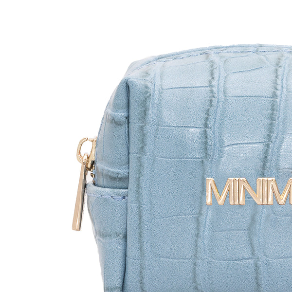 Teacher Gift: Minimals Ice-blue 21-piece Everyday Carry Kit + 'Zip It' Scrunchie Combo