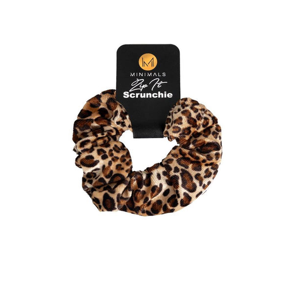 SAFARI Gift Bundle: Leopard EDC Kit + Zip-it Scrunchie + Pocket Mirror + Glasses Cleaner + Comb