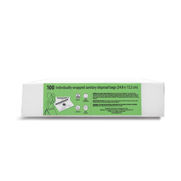 Minimals Sanitary Disposal Bags - 100 sachets per box