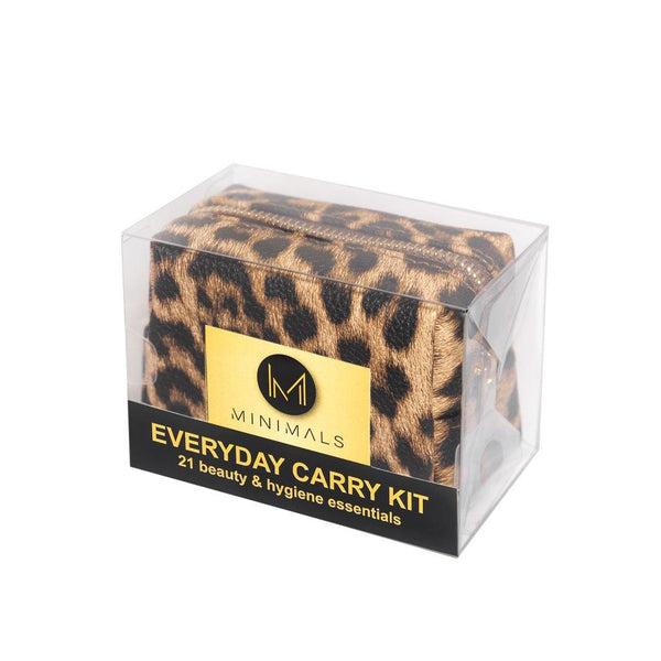 SUPER Equipped Bundle: Leopard Skin EDC Kit + Grab & Go Pouch + 7-Sachet Refill Pack + 12-Pack Cosumables Refill Pack (Copy)