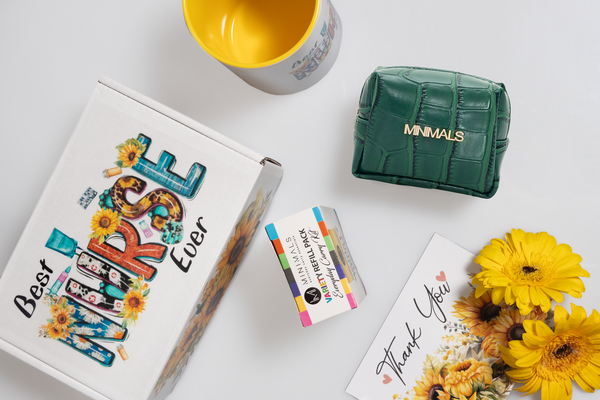 Nurse's Day: Black genuine leather 20p EDC Kit + 7p Refill Pack