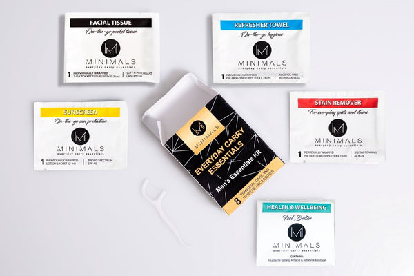 The MEN’S Essential Kit + Refill Pack Combo (BLACK)