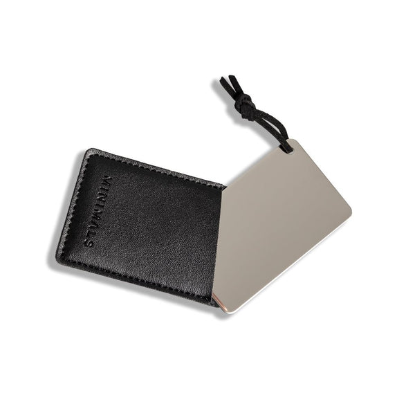 SAFARI Gift Bundle: Black EDC Kit + Zip-it Scrunchie + Pocket Mirror + Glasses Cleaner
