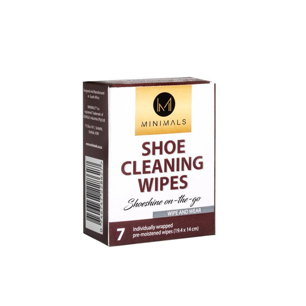 Minimals Leather Shoe Cleaning Wipes (7-pack)