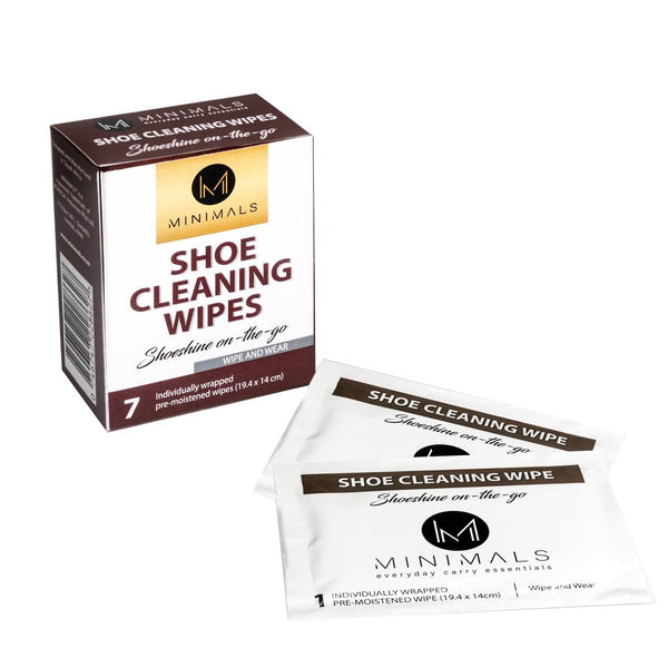 Minimals Leather Shoe Cleaning Wipes (7-pack)