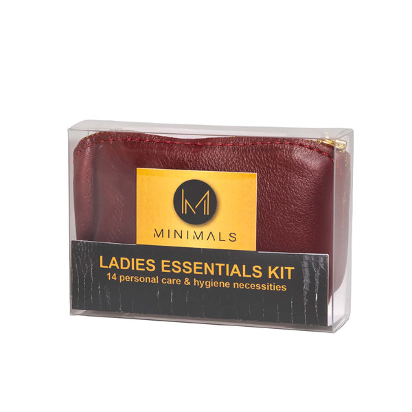 Ladies Slim Fit Basic Essentials Kit - Merlot