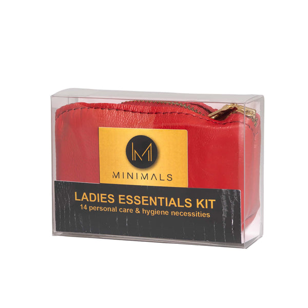 Ladies Slim Fit Basic Essentials Kit - Ruby Red