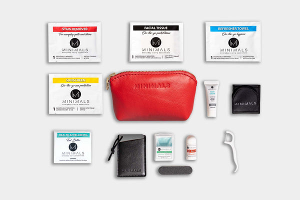 Ladies Slim Fit Basic Essentials Kit - Ruby Red