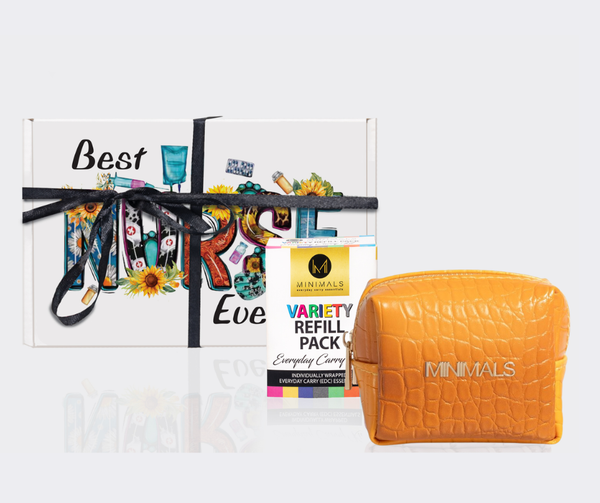 Nurse's Day: Burnt Orange Tangerine 20p EDC Kit + 7p Refill Pack