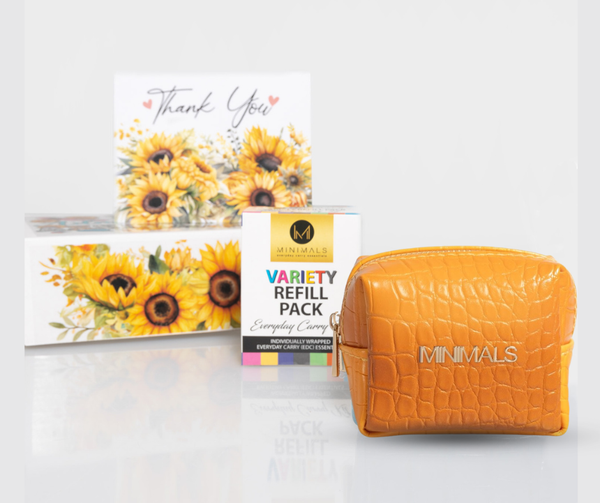 Nurse's Day: Burnt Orange Tangerine 20p EDC Kit + 7p Refill Pack