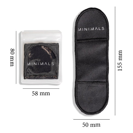 SAFARI Gift Bundle: Black EDC Kit + Zip-it Scrunchie + Pocket Mirror + Glasses Cleaner