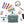 Load image into Gallery viewer, Nurse's Day: Ice Blue 20p EDC Kit + 7p Refill Pack
