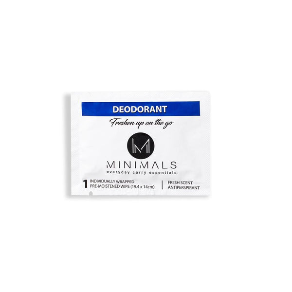 Minimals Deodorant Wipes  (7-Pack)