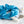 Load image into Gallery viewer, MINIMALS &#39;Zip It&#39; Velvet Scrunchie - Sky Blue
