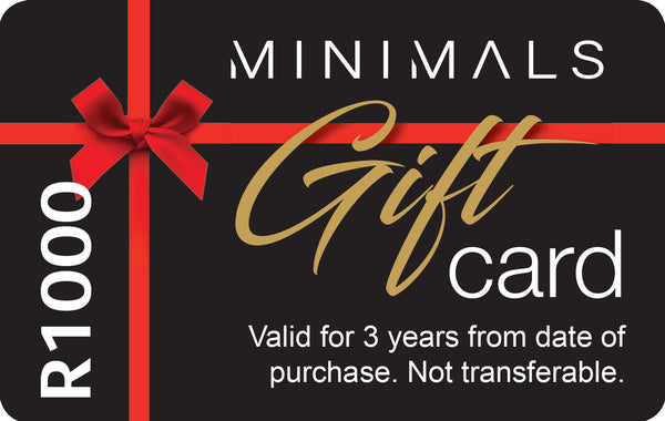 R1000 Minimals Gift Card