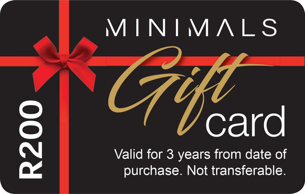 R200 Minimals Gift Card