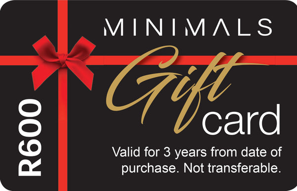 R600 Minimals Gift Card